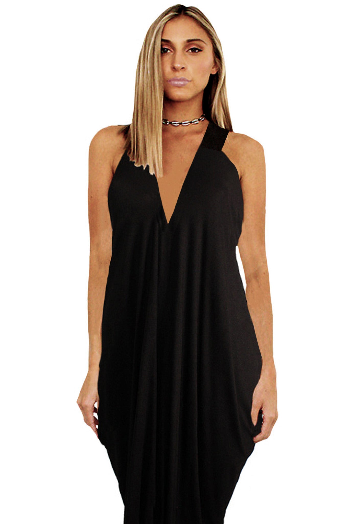 Goddess Dress - Slinky Black