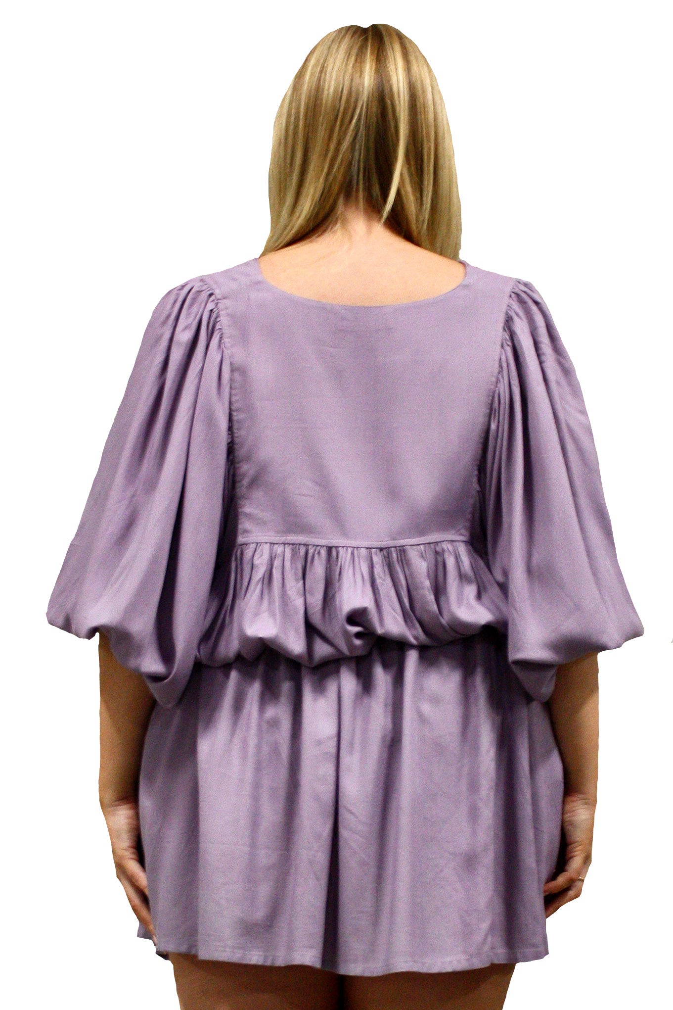 Demure Dress - Lilac