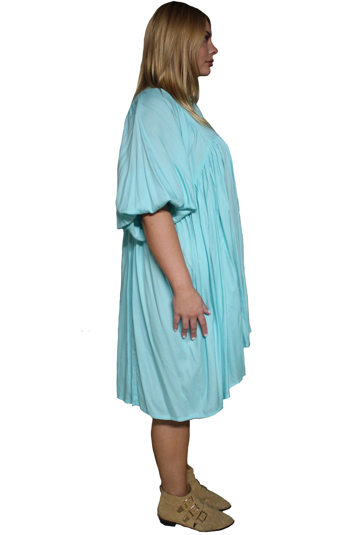 Delight Dress - Aqua