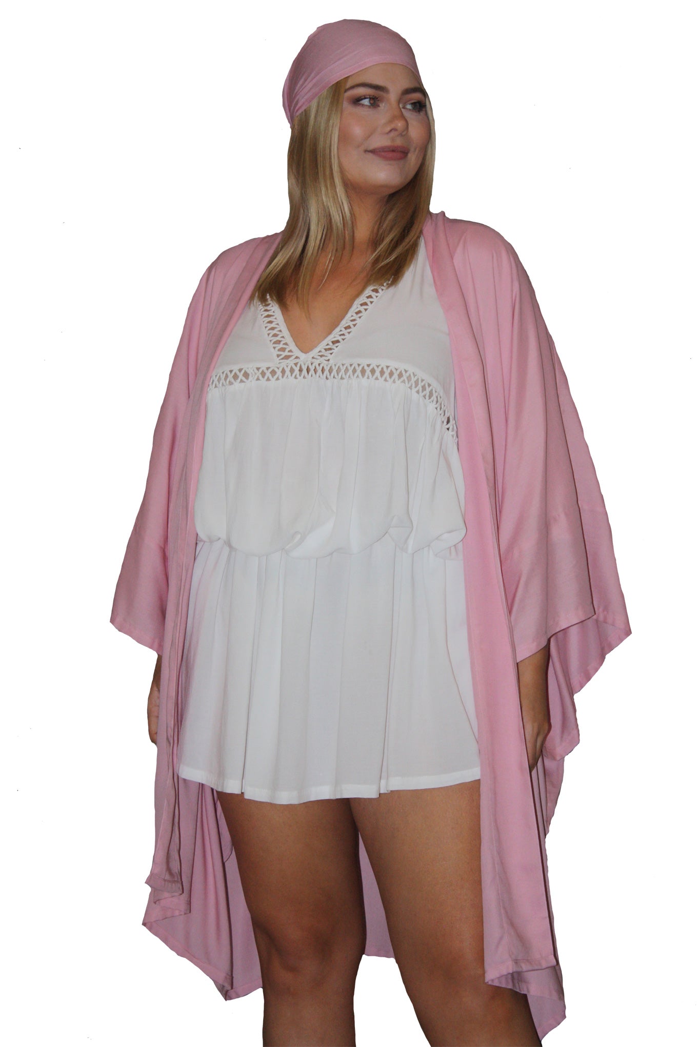 Phoenix Kimono - Blush - Midi