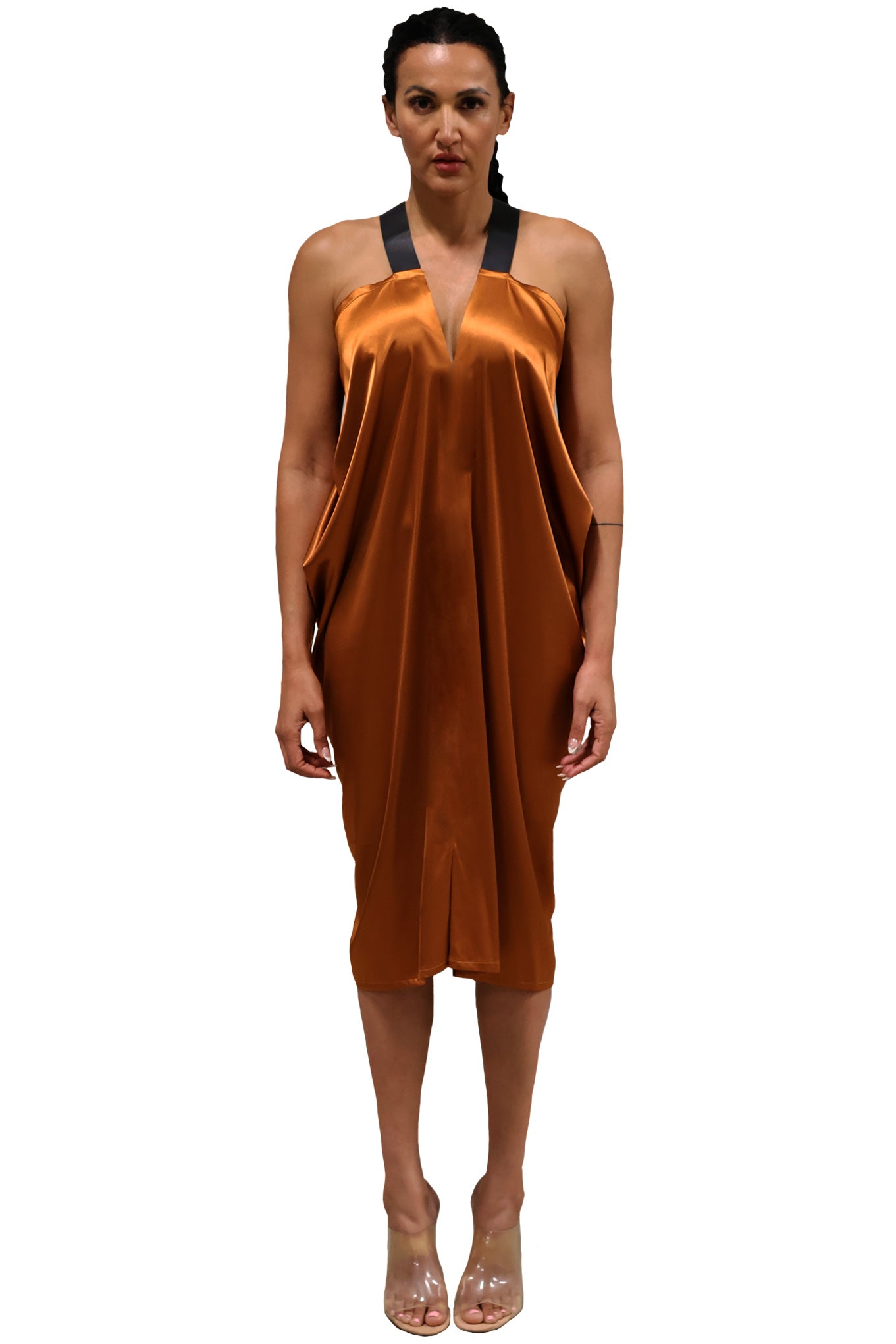 Goddess Dress - Midi - Copper