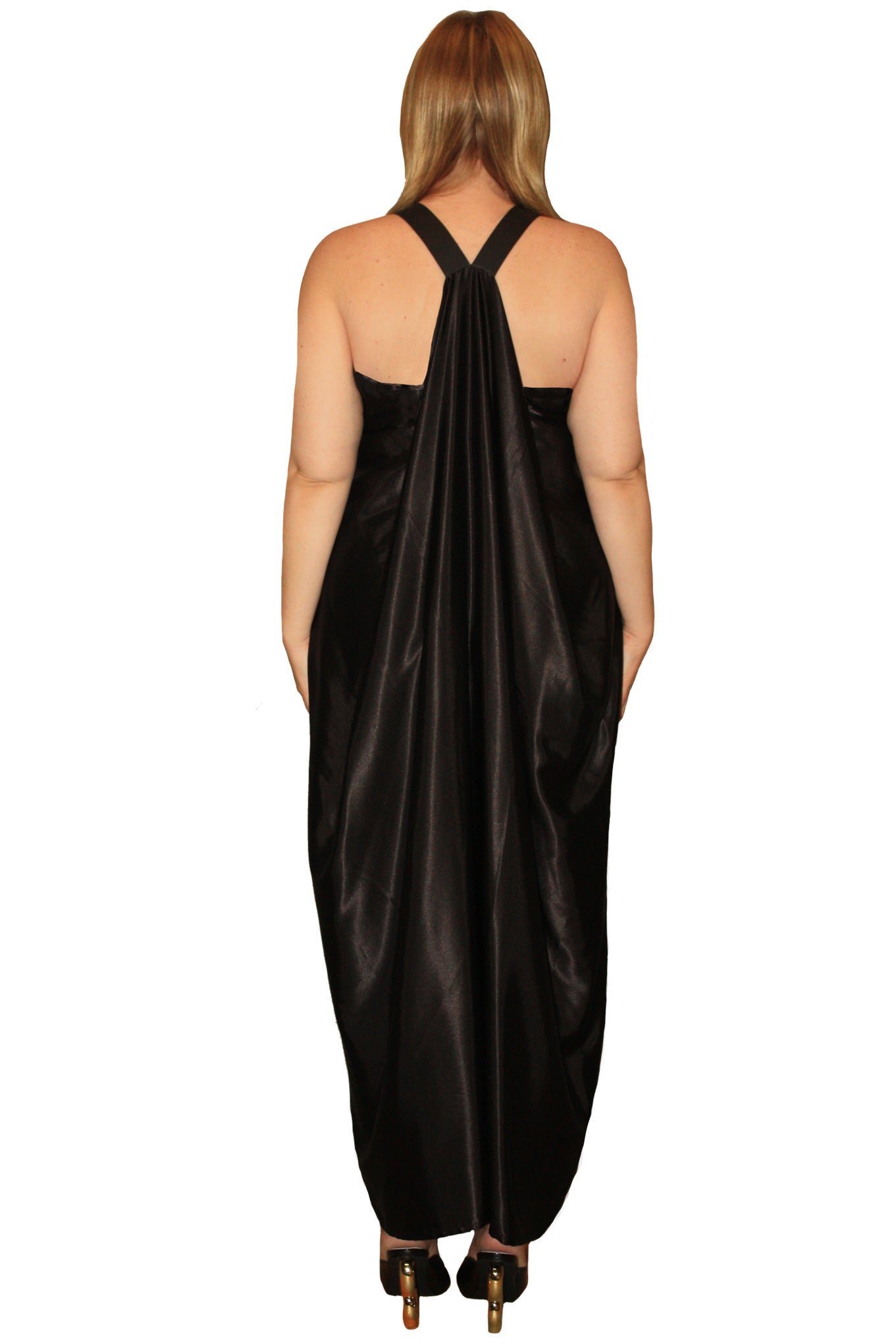 Goddess Maxi Dress - Black