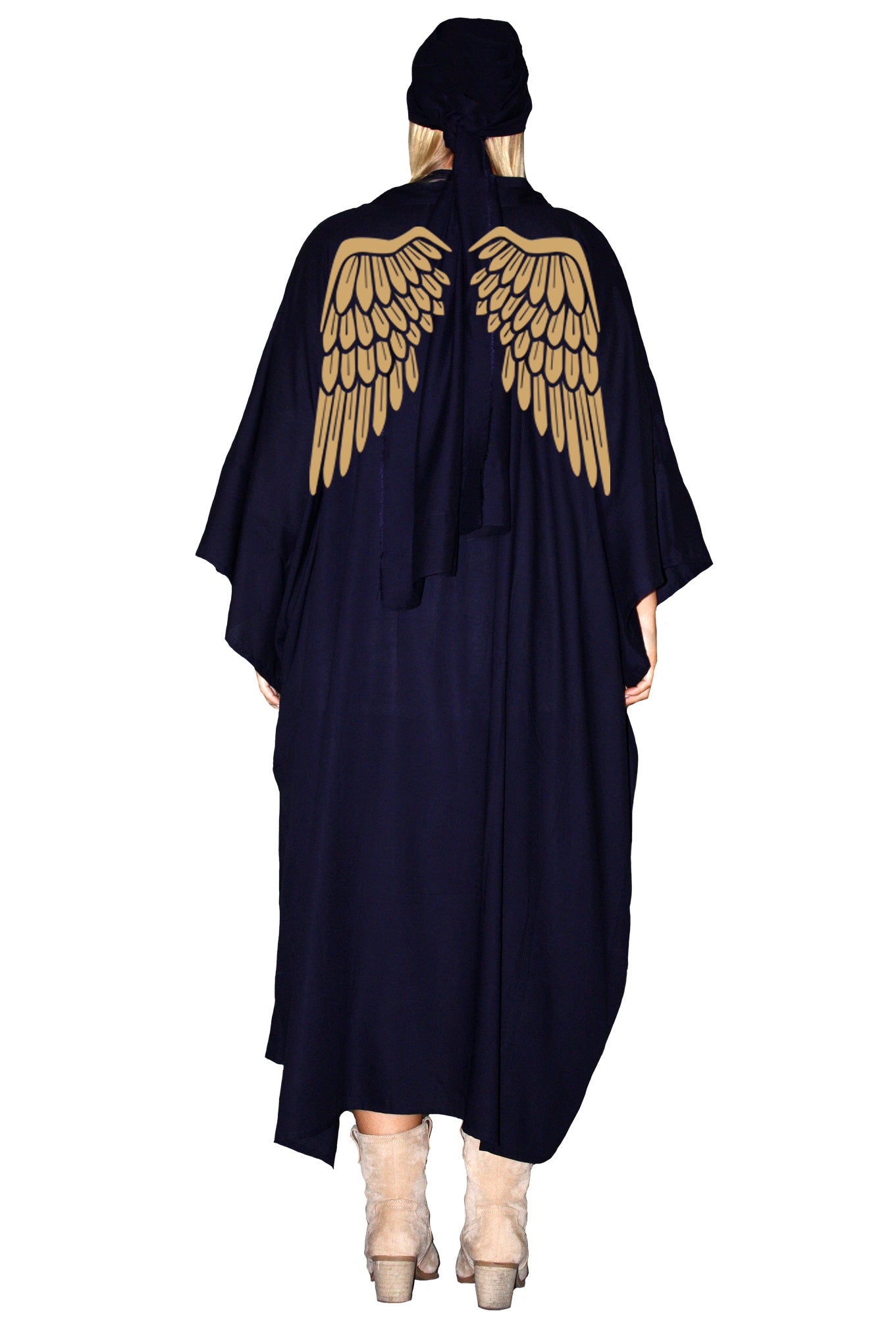 Phoenix Kimono - Indigo - Maxi
