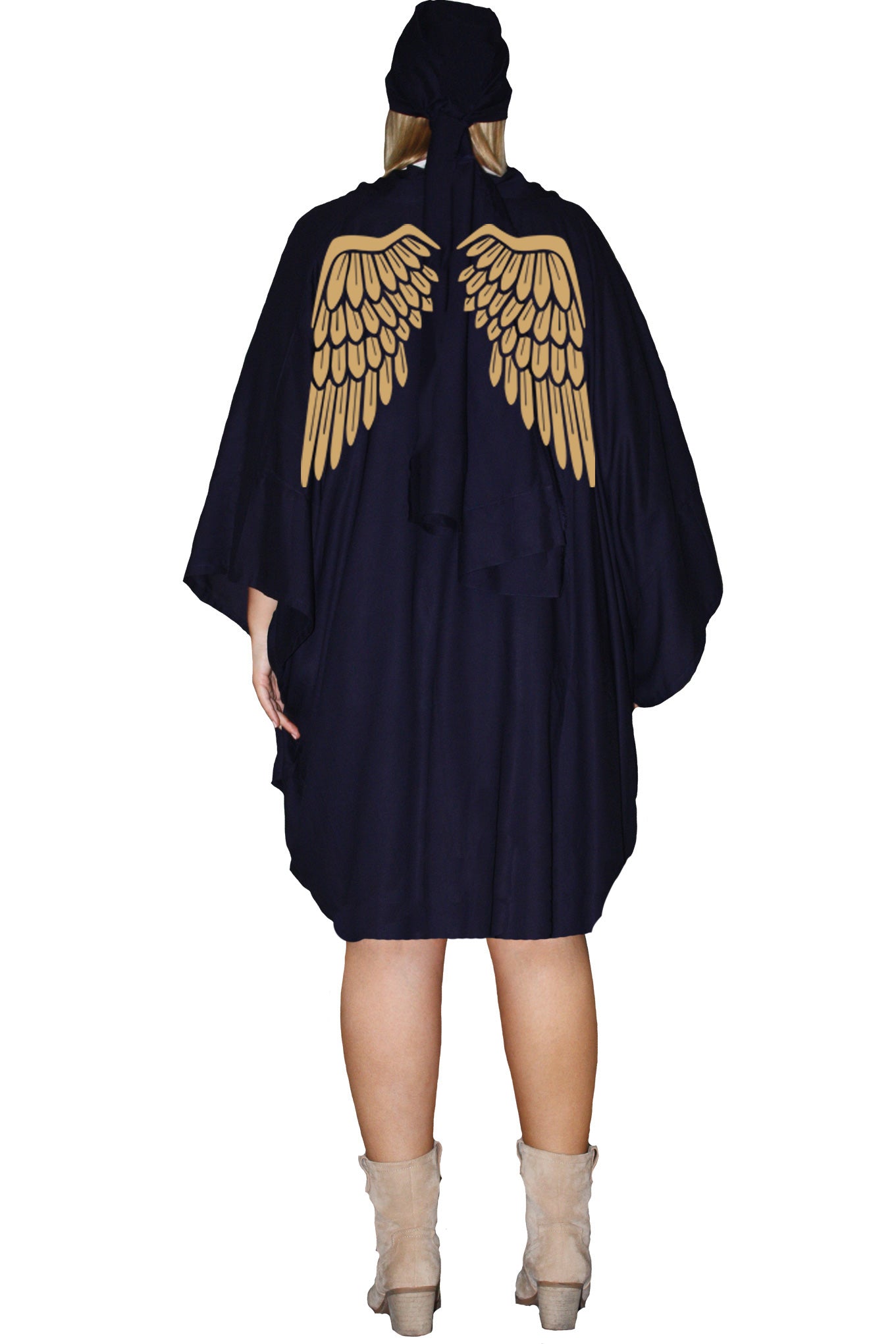Phoenix Kimono - Indigo - Midi