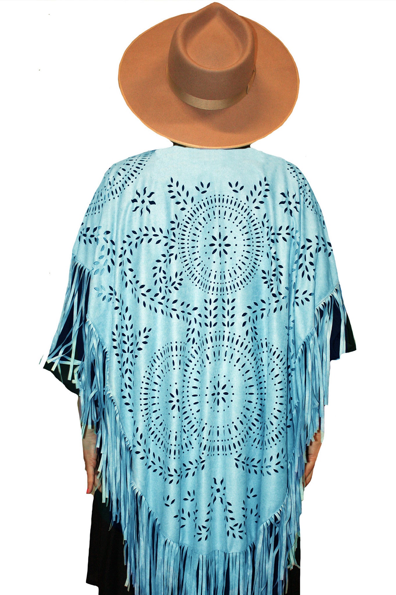 Fringe Flower Cape - Sky