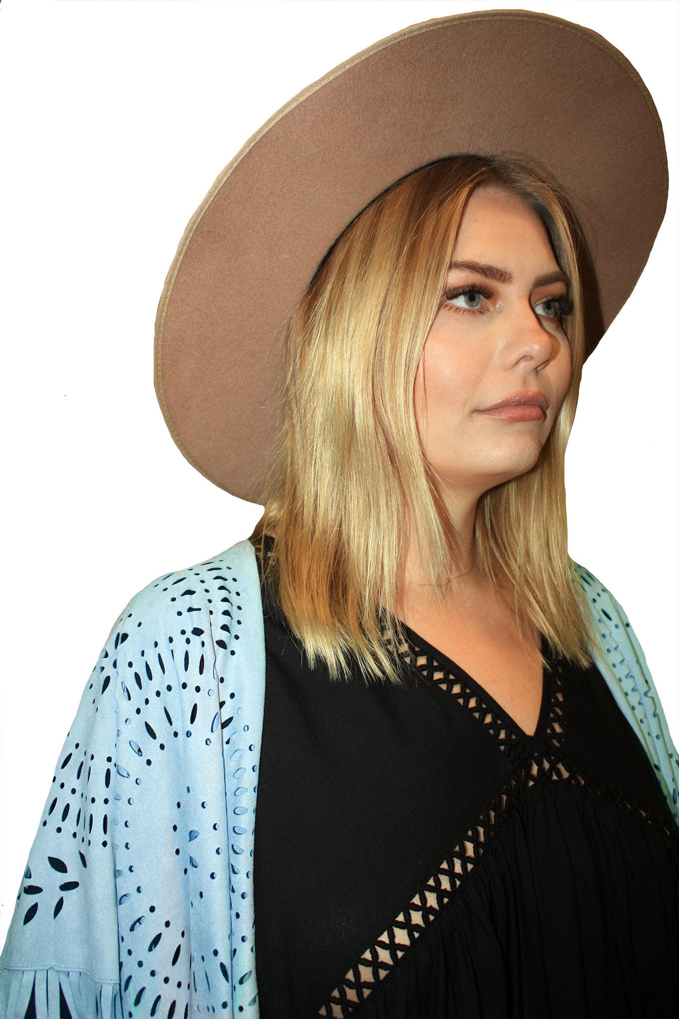 Fringe Flower Cape - Sky