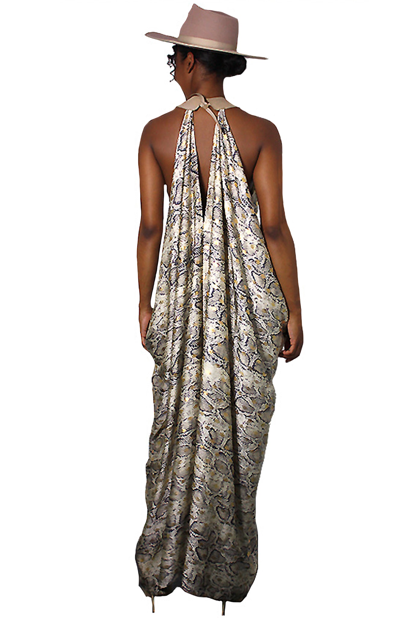 Snakeskin Metallic Cleopatra