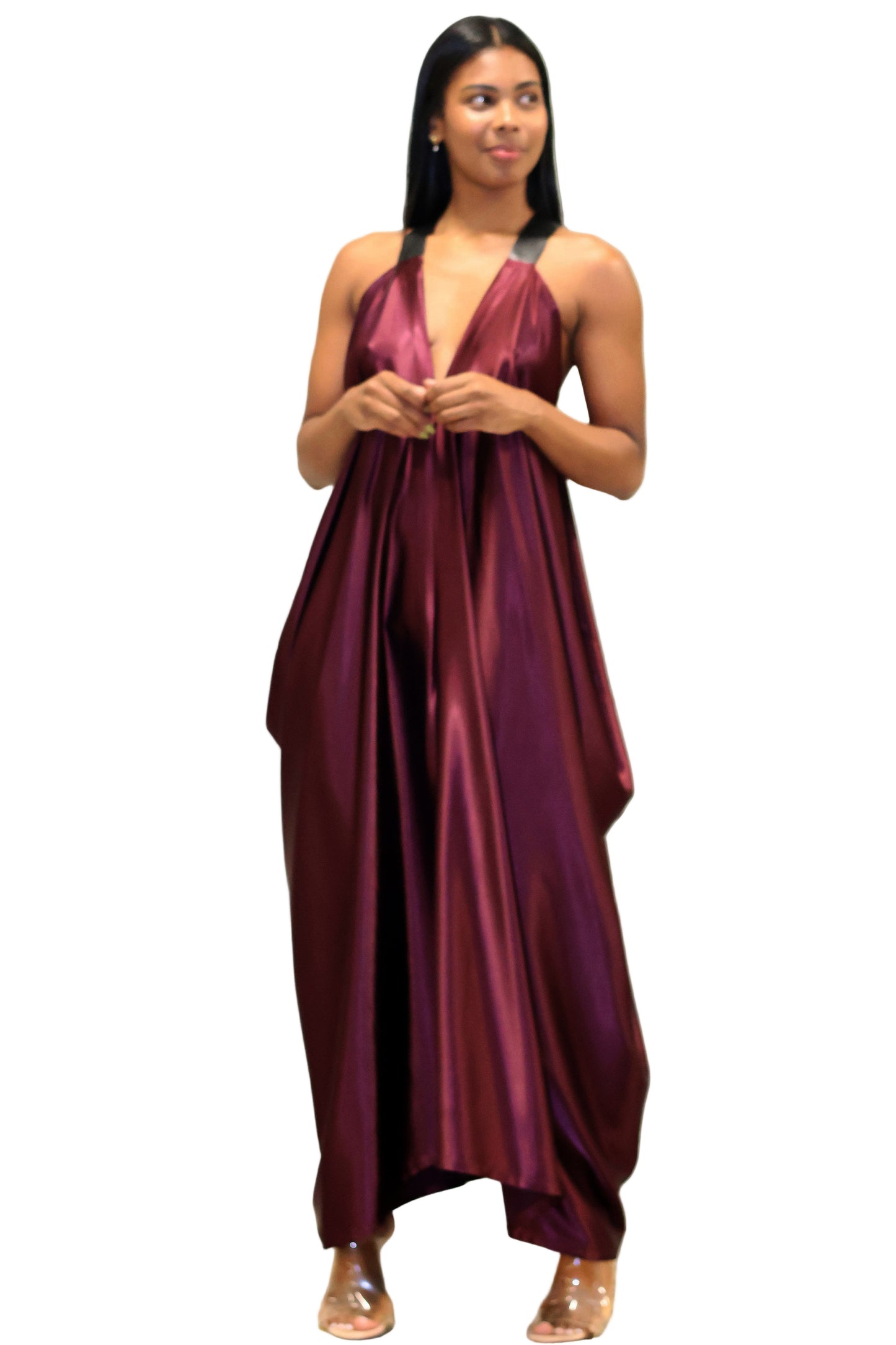 Goddess Dress - Plum