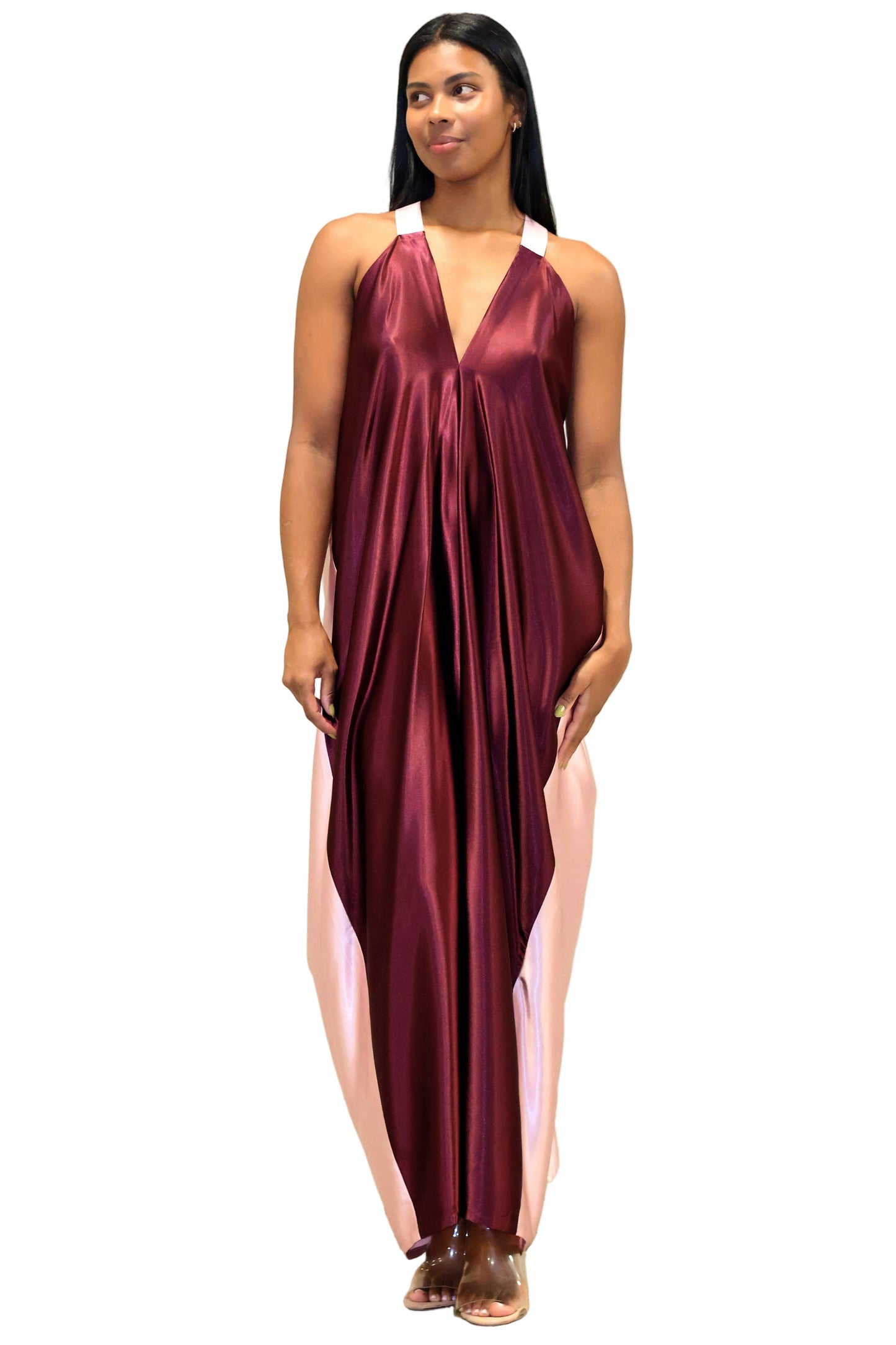 Goddess Dress - Plum.Pink