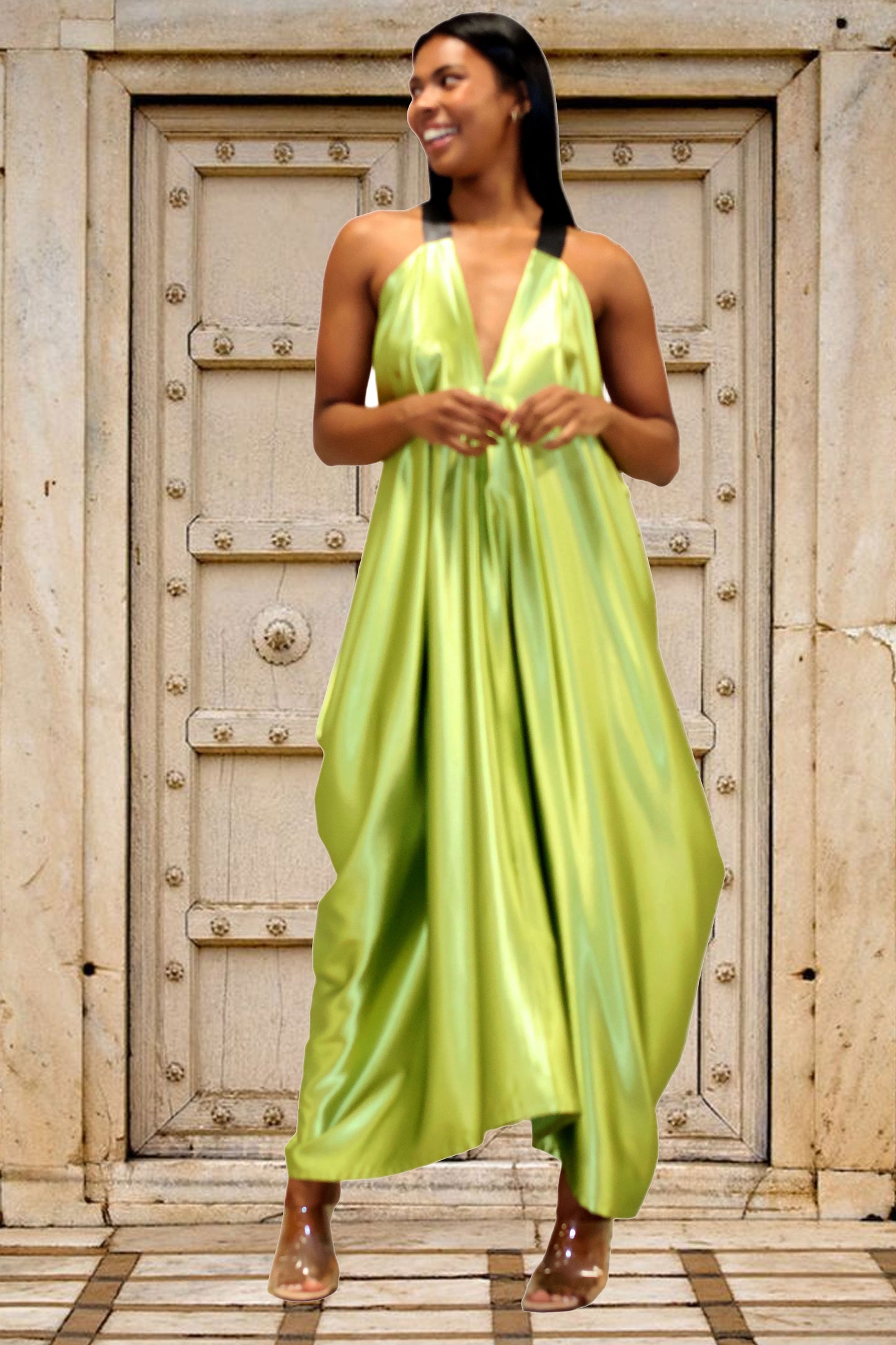 Goddess Dress - Pistachio