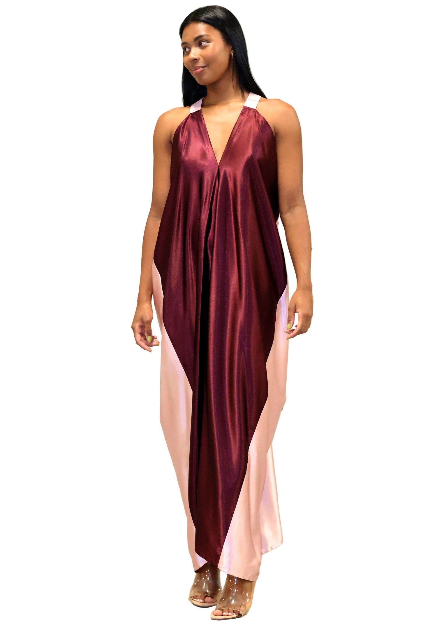 Goddess Dress - Plum.Pink
