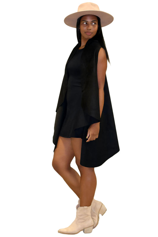 Vegan Vest - Black