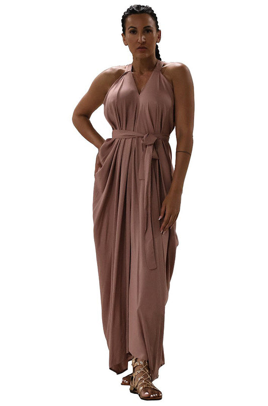 Aura Goddess Dress - Clay