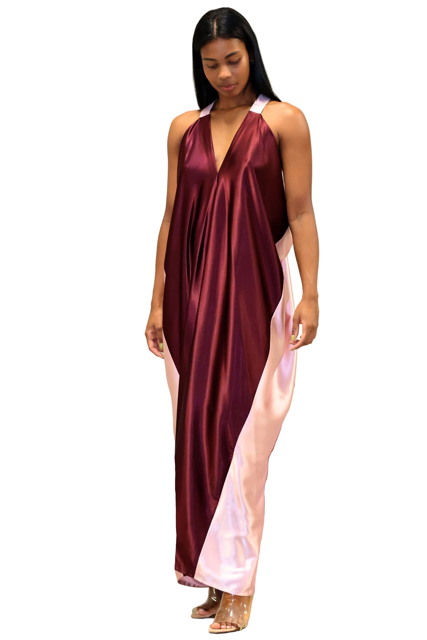 Goddess Dress - Plum.Pink