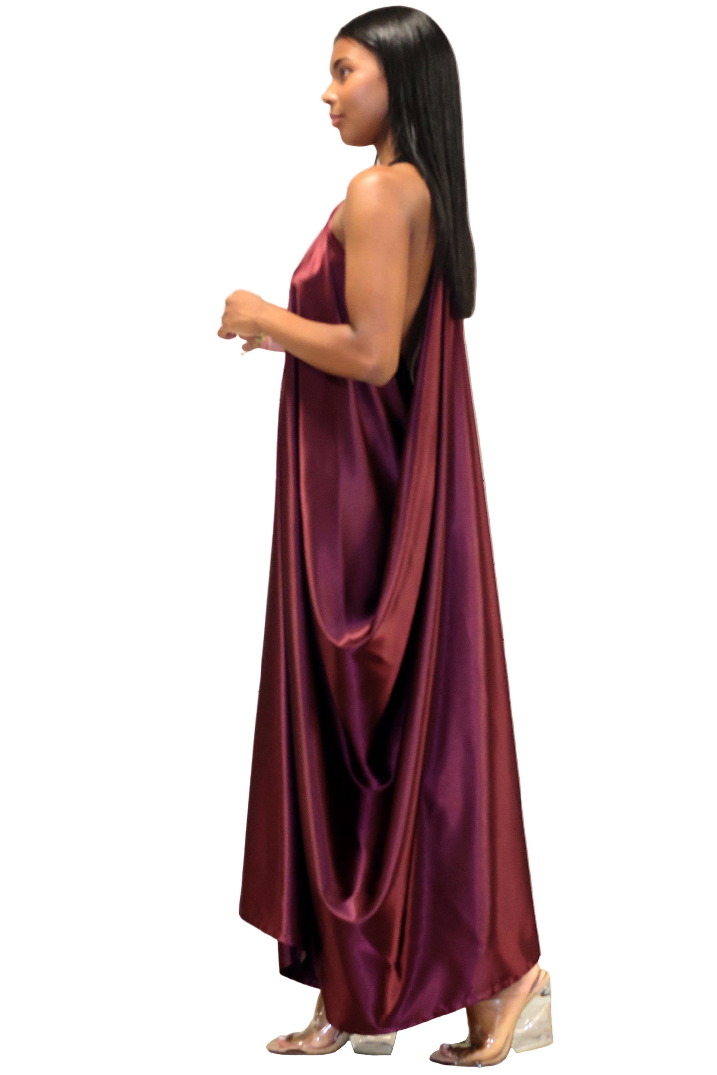 Goddess Dress - Plum