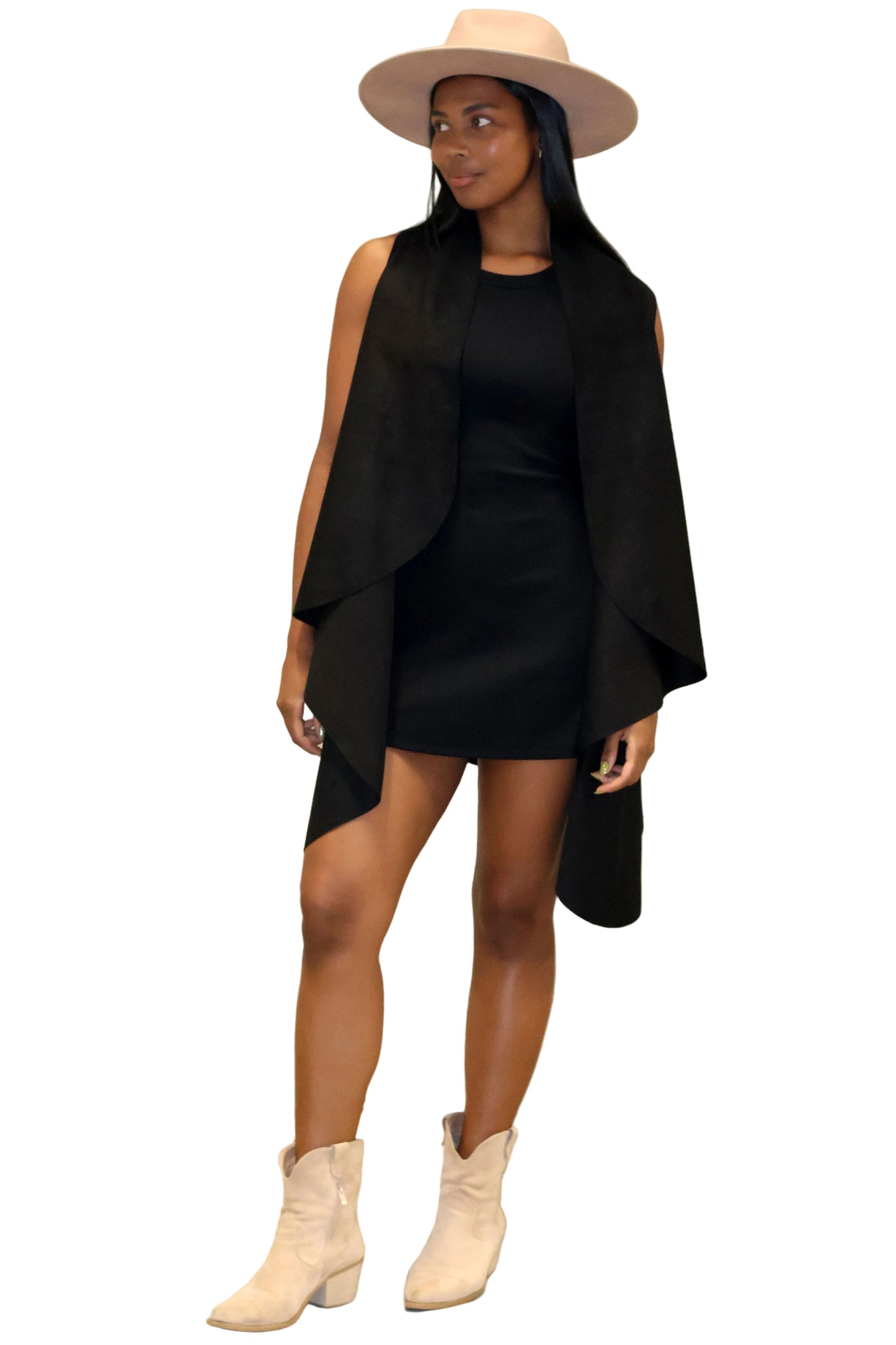 Vegan Vest - Black