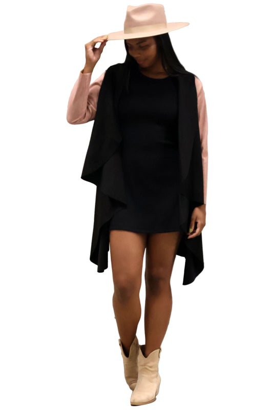 Vegan Jacket - Black.Pink