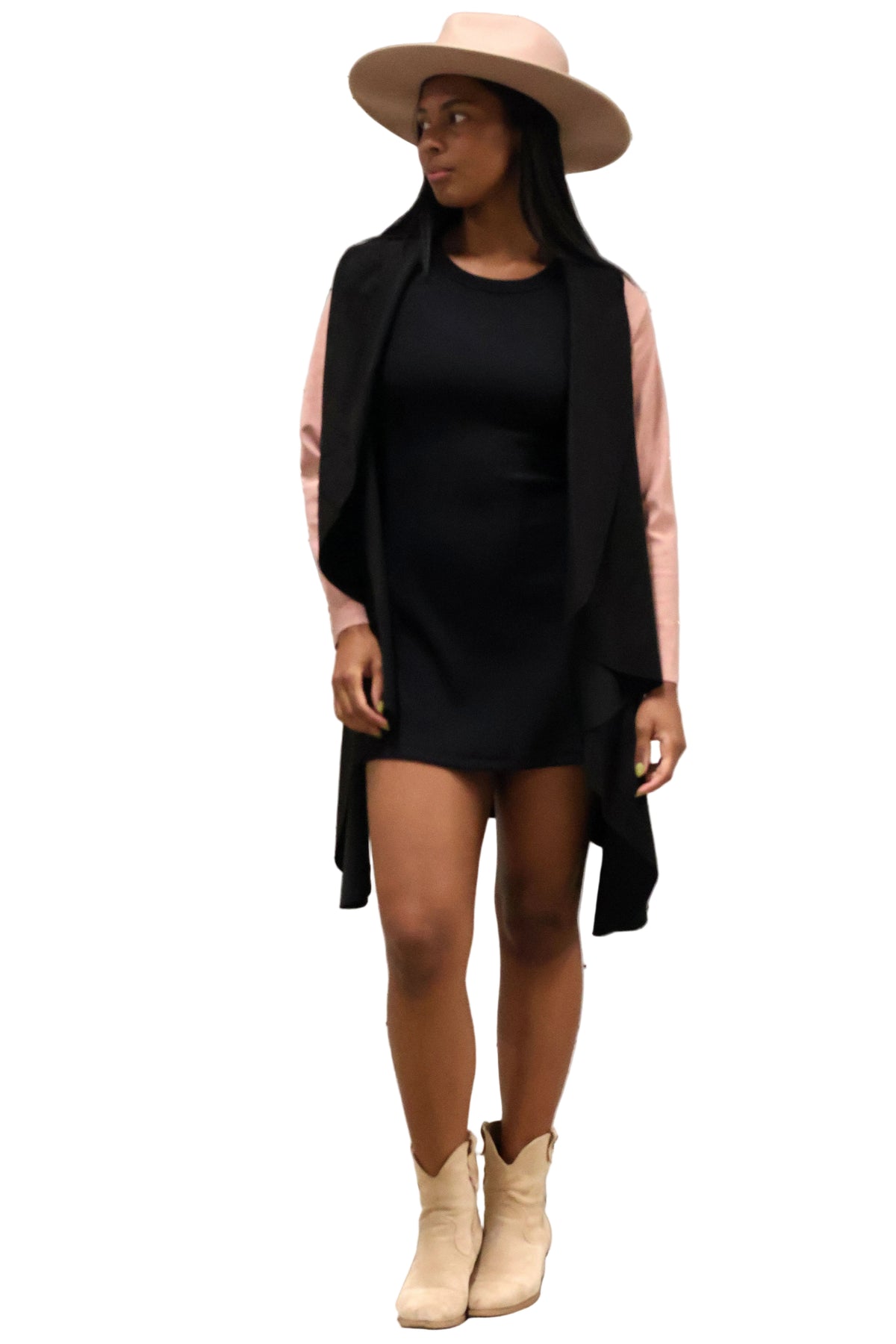 Vegan Jacket - Black.Pink