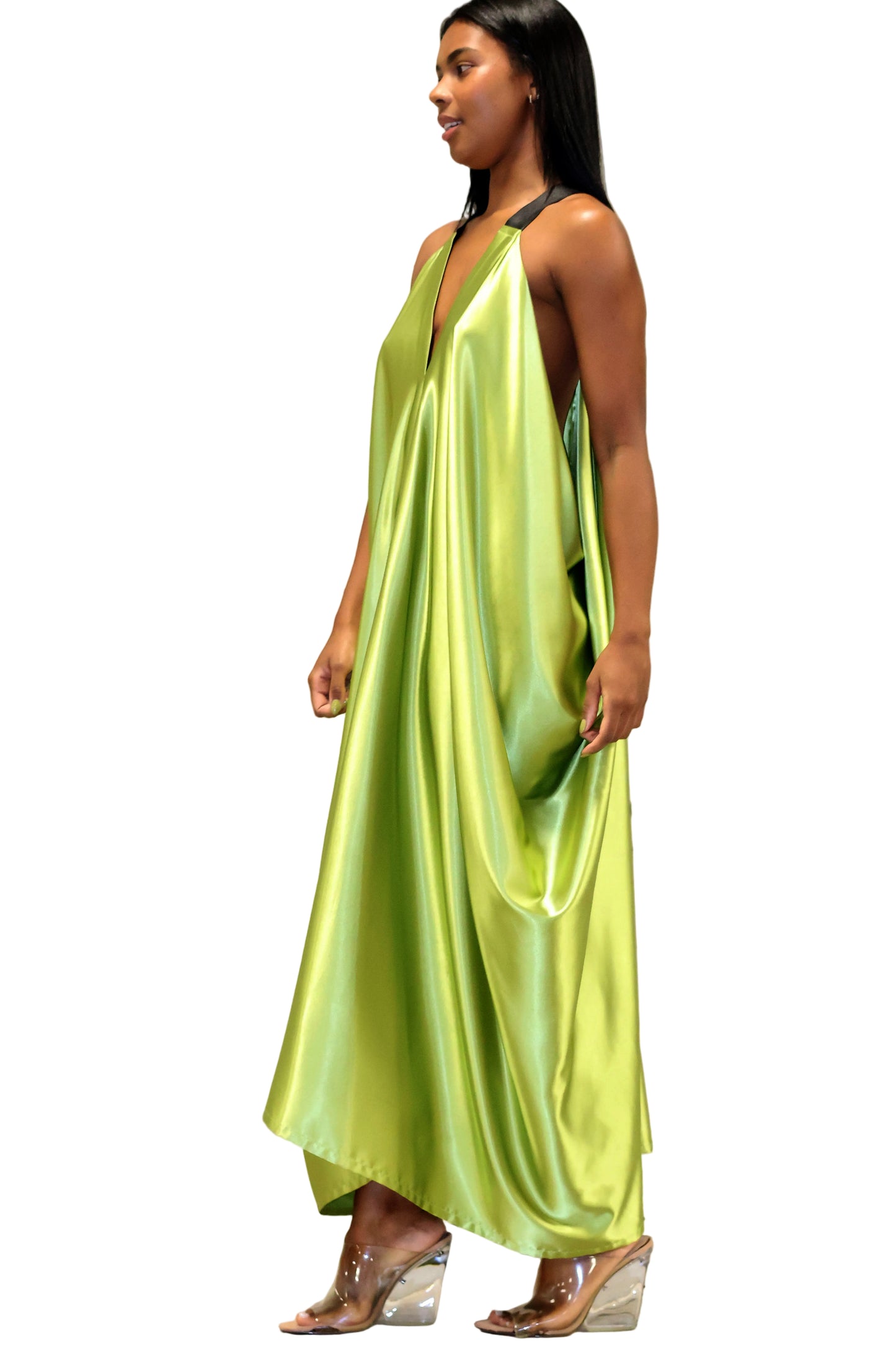 Goddess Dress - Pistachio