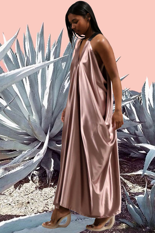 Goddess Dress - Dusty Rose