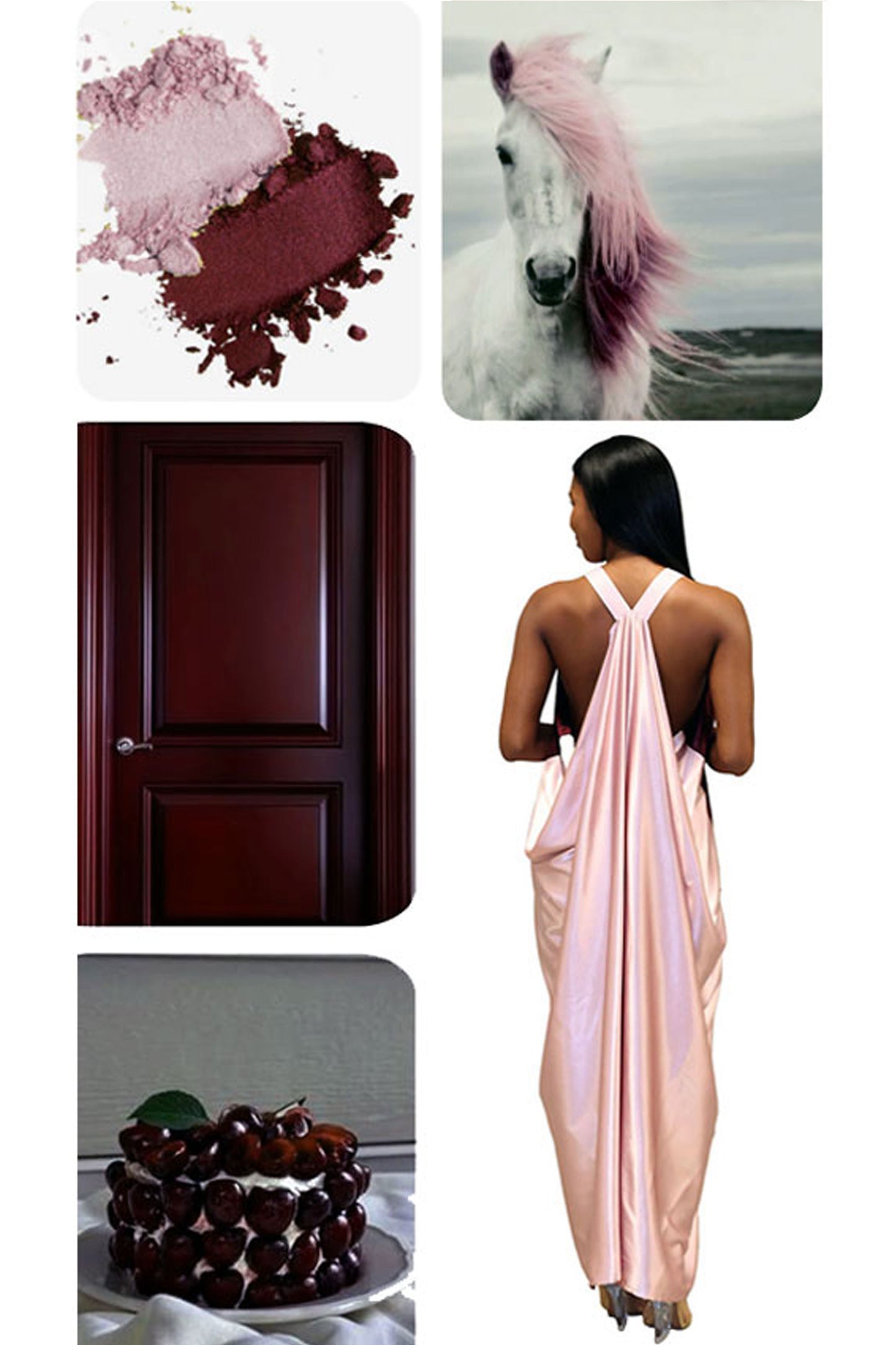 Goddess Dress - Plum.Pink