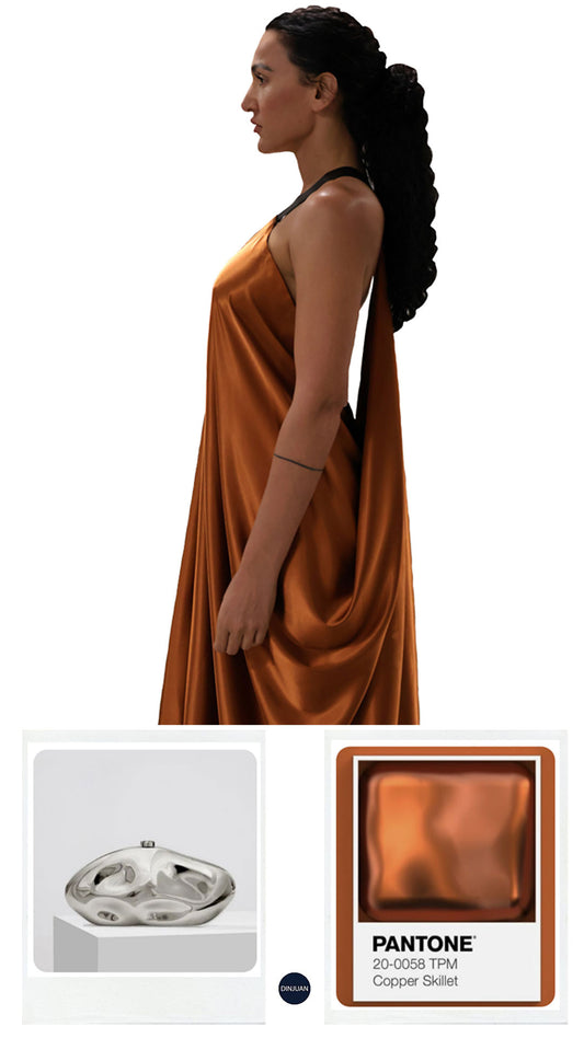 Goddess Dress - Maxi - Copper
