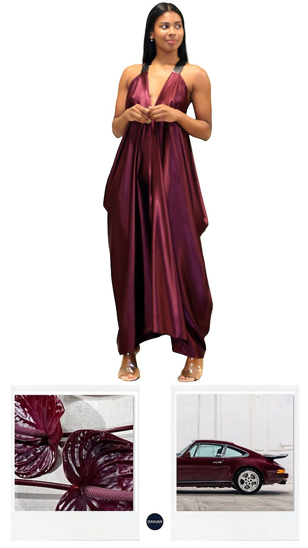 Goddess Dress - Plum
