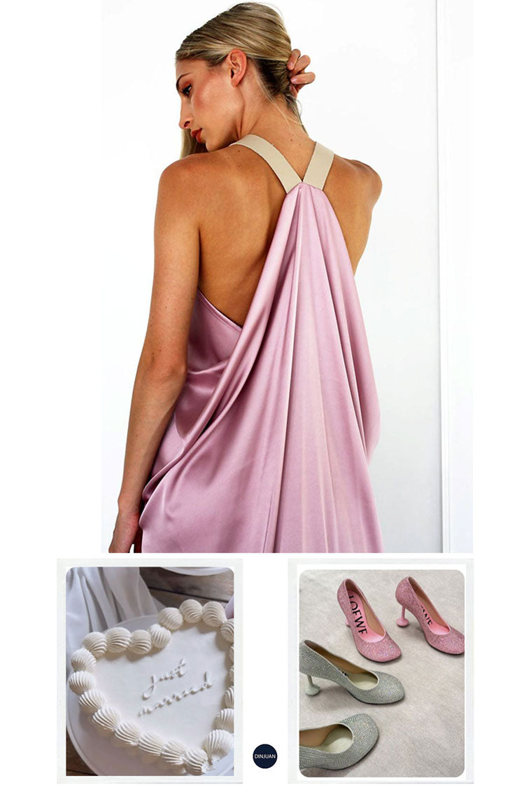 Goddess Dress - Blush