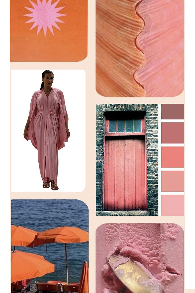 Aura Goddess Dress - Pink