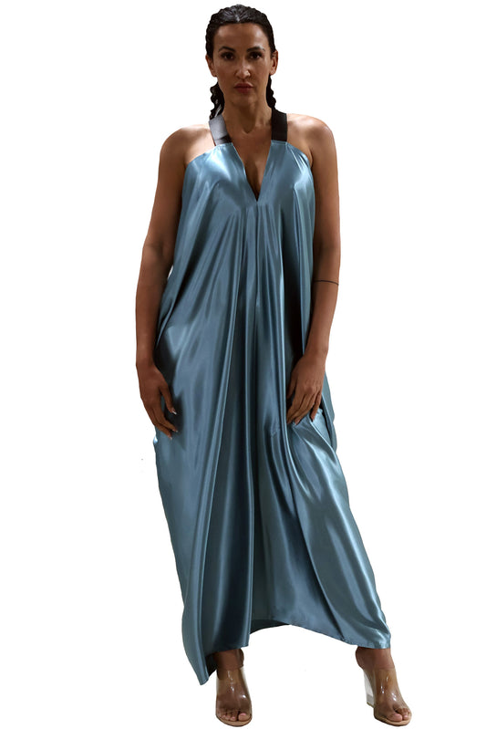 Goddess Dress - Maxi - Aqua