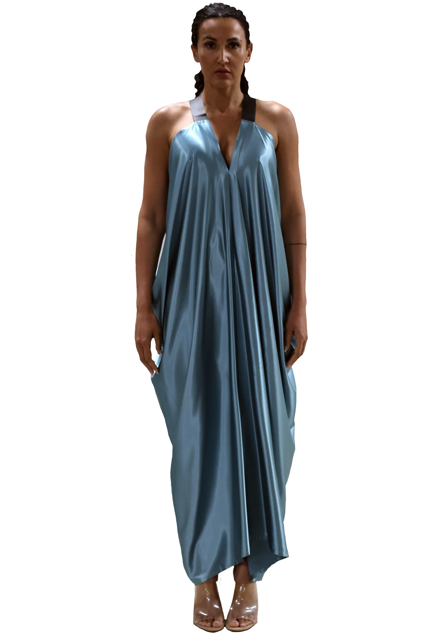 Goddess Dress - Maxi - Aqua