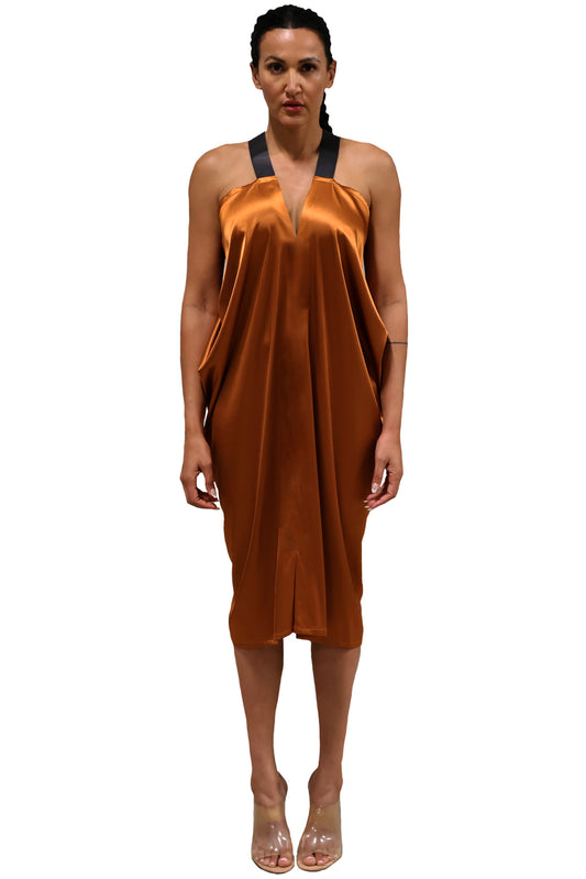 Goddess Dress - Midi - Copper