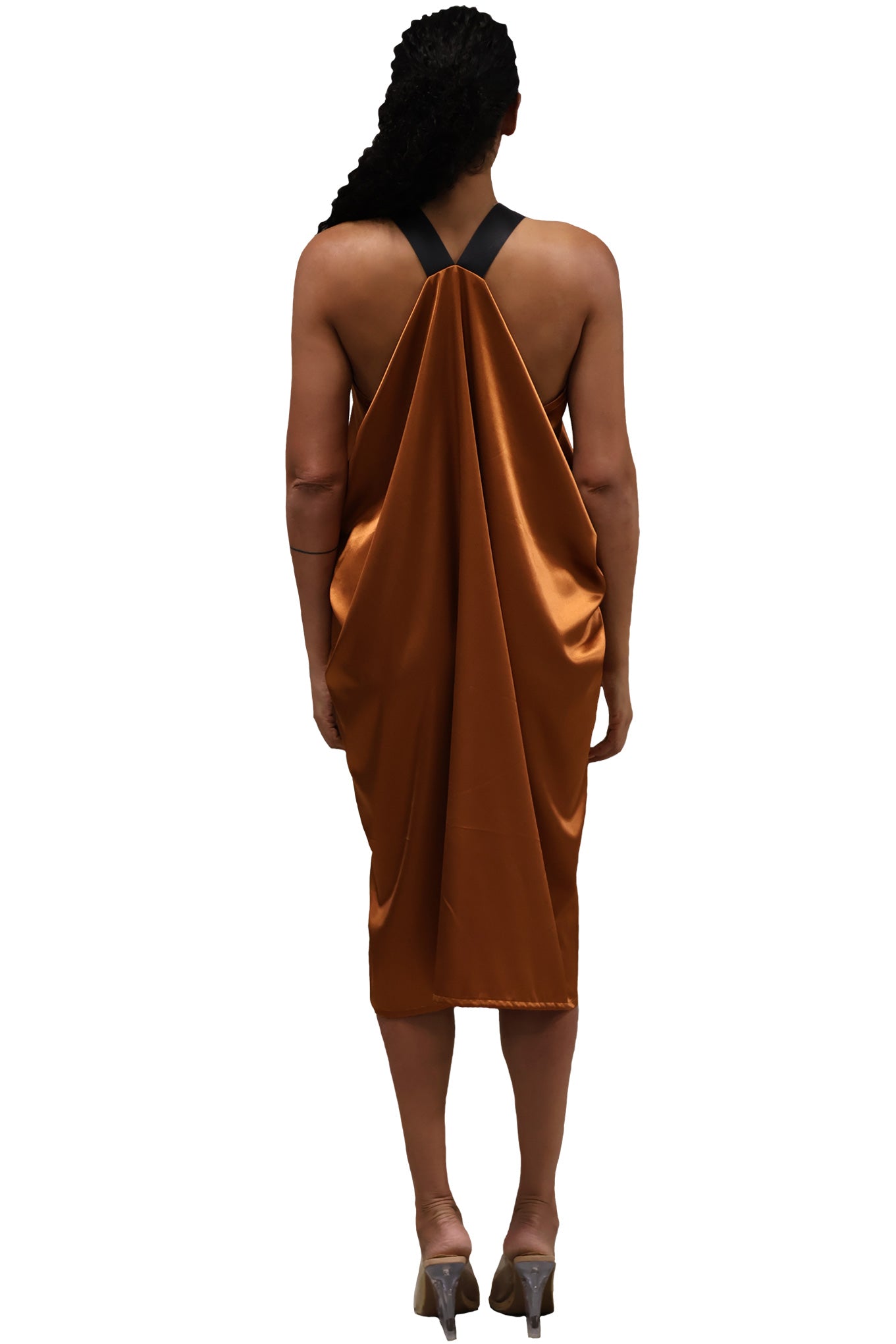 Goddess Dress - Midi - Copper