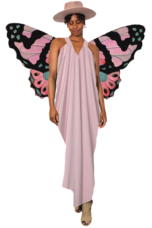 Goddess Slinky Dress- Maxi - Lilac