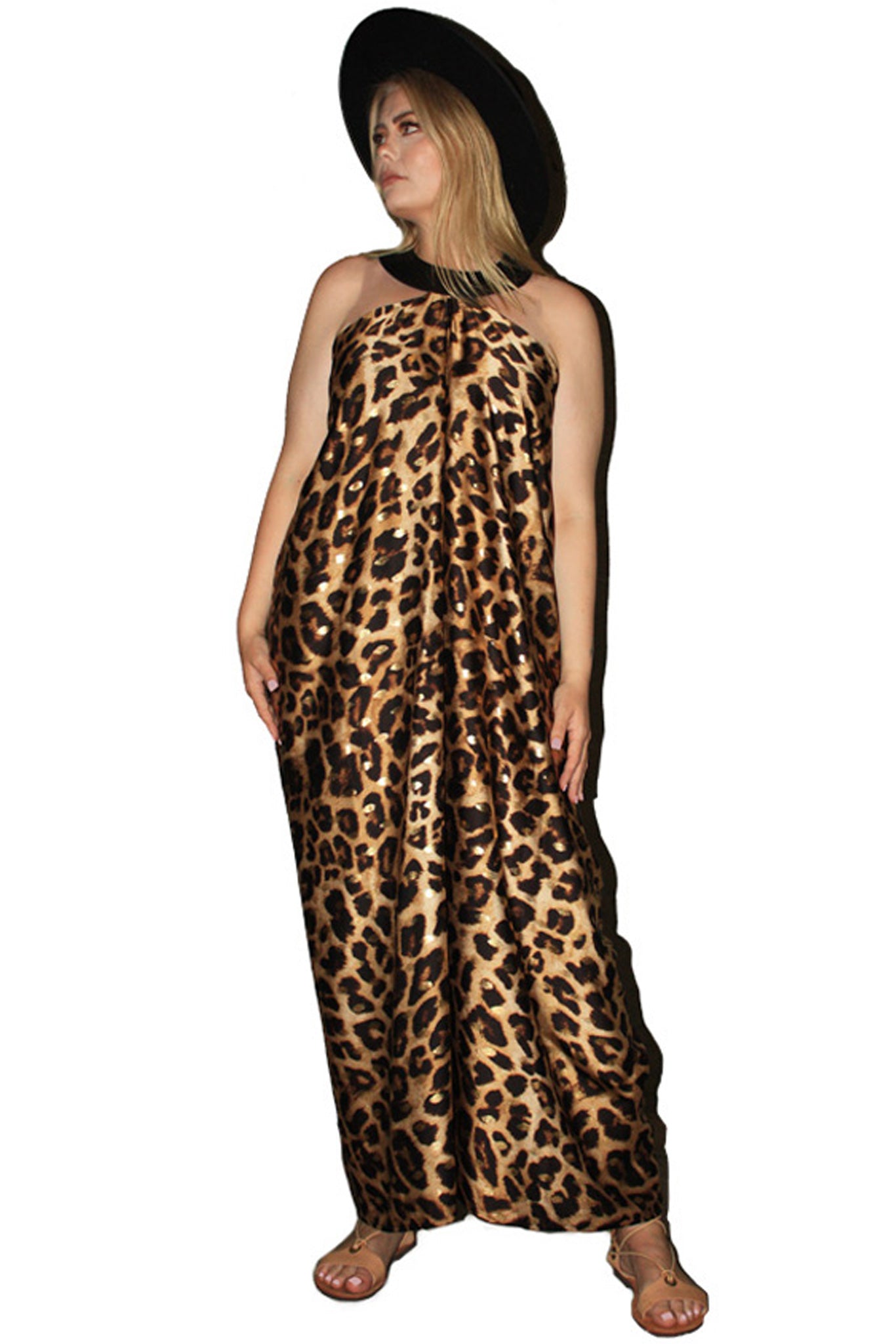 Leopard Lover Cleopatra Dress - Curve