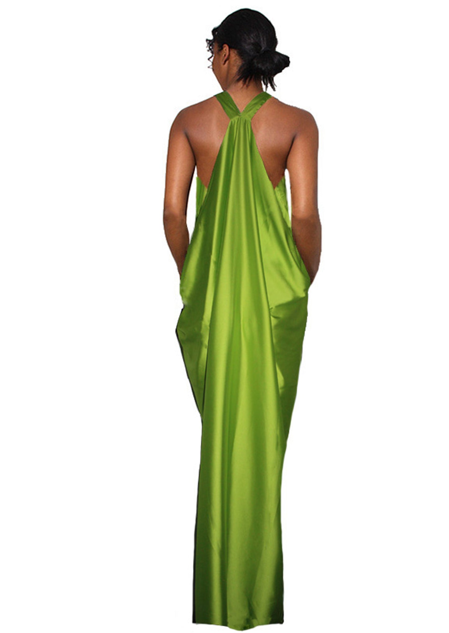 Goddess Luxe Dress - Lime